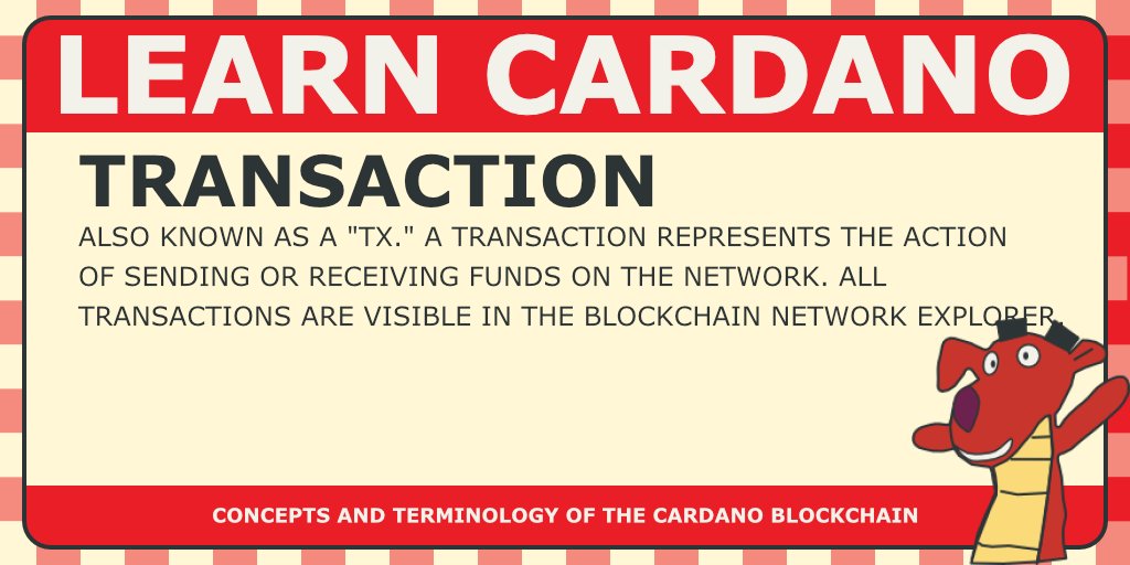 coconut_pool's tweet photo. COCO Explains: What is a TRANSACTION or TX?
#cardano #cardanoexplained #stakecoco https://t.co/t8dzGbQKZv