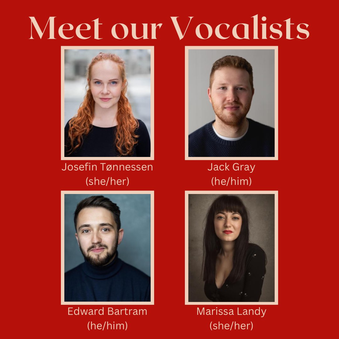Merry &amp; Bright at Joan is a month away so let’s meet the vocalists! 

Get your tickets today designmynight.com/london/restaur…