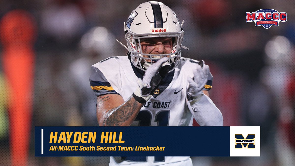 FOOTBALL | Hayden Hill is a Second Team Linebacker: