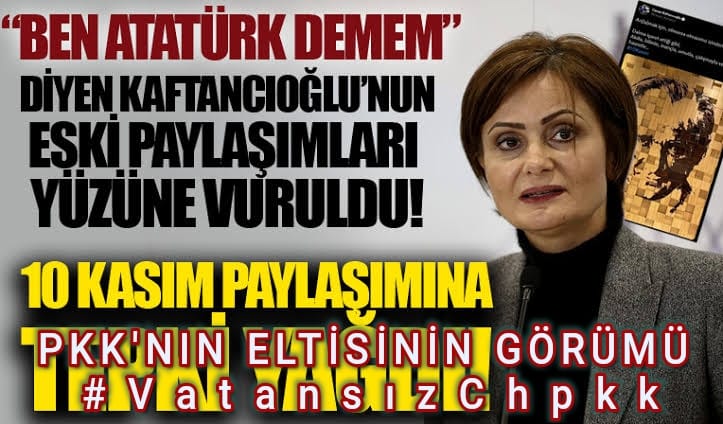 Konu vatan iken 'Bebem anasız büyür de, vatansız büyüyemez!' diyerek eşinden kalan tüfeği alıp cepheye koşan, vatan aşığı Nene Hatunu rahmet ve minnetle anıyorum

PKK'NIN ELTİSİNİN GÖRÜMÜ
#VatansızChpkk
@reisci_yigido
@YurddasTatl
@akhalil_058
@58Turkuaz58
@KurtBey_58
@akrepylmz