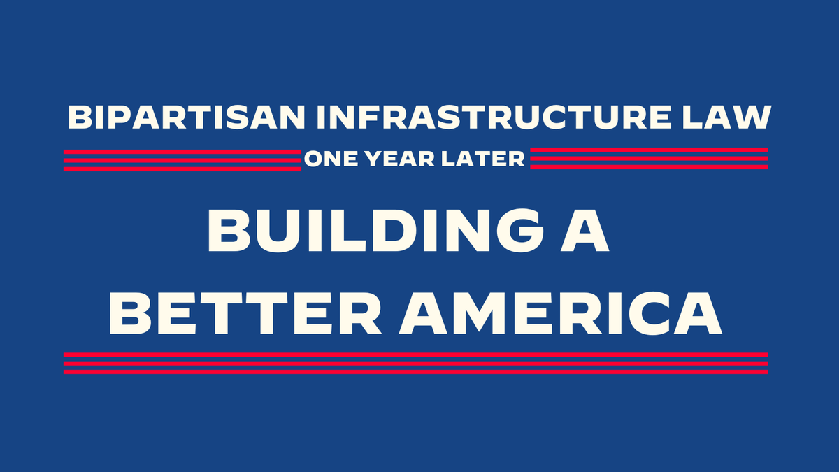 One year later and the Bipartisan Infrastructure Law is making it possible to put #NEPA back on the passenger rail map. This historic funding will upgrade America’s infrastructure, create good-paying jobs, and introduce new opportunities to ensure our best days are ahead of us.