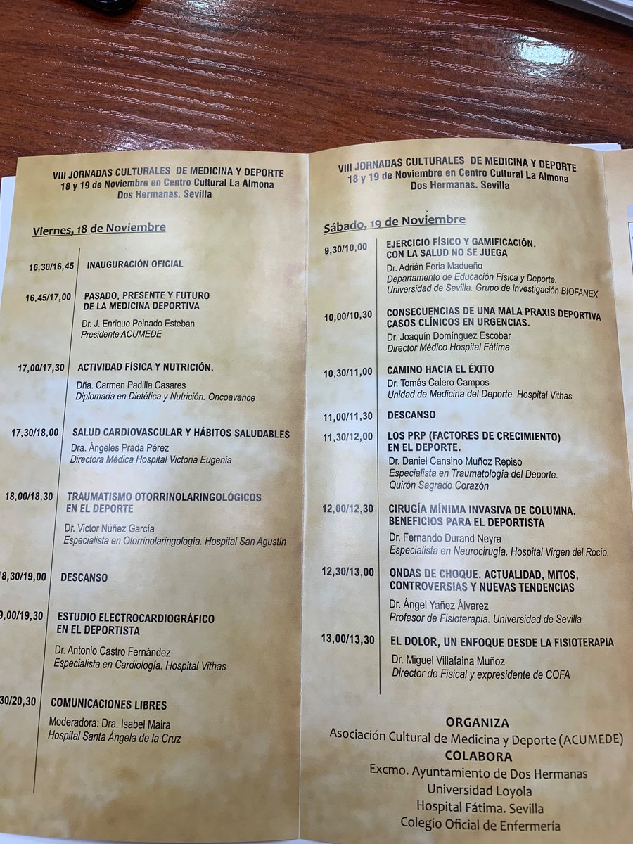 Ánimo , ya quedan pocos días. Inscripción gratuita en acumede@acumede.es