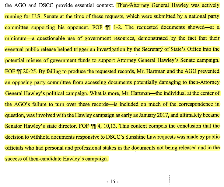 Mark Pedroli, Atty tweet media