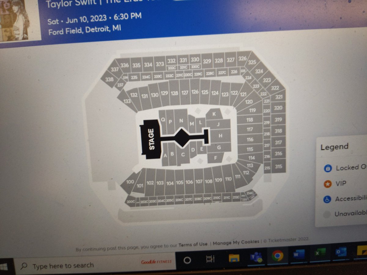 TiannaL's tweet photo. Had to sit and watch while this sold out because my code from @Ticketmaster didn't work. I'm so disappointed https://t.co/AvKmakaDOZ