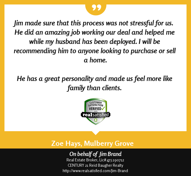 Great Clients = Great Experience! realsatisfied.com/Jim-Brand via <a href="/realsatisfied/">RealSatisfied</a>