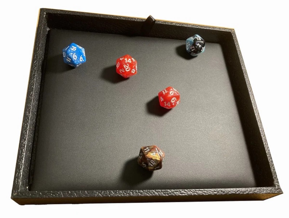 Play Dungeons &amp; Dragons? OR looking for a great holiday gift idea for someone who does?.. come check out these great dice trays that you can use to Sort, Carry, and Roll your dice on the go! thenicepackaging.com/products/nicep…