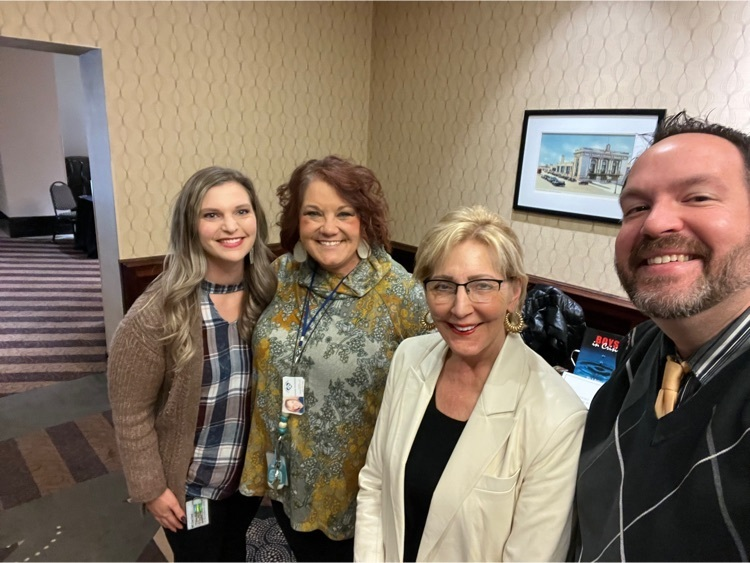 BlackmoreBears's tweet photo. Dr. Henderson, Mrs. Culbertson and Mr.  Schuetz were invited to share about their work at Blackmore at the Kansas Principal Conference.  They also met Dr. Ruby Payne and discussed her work and impact in the education field! Such an incredible experience! #BEfamily #kpc22 https://t.co/YJoH1H1nz4