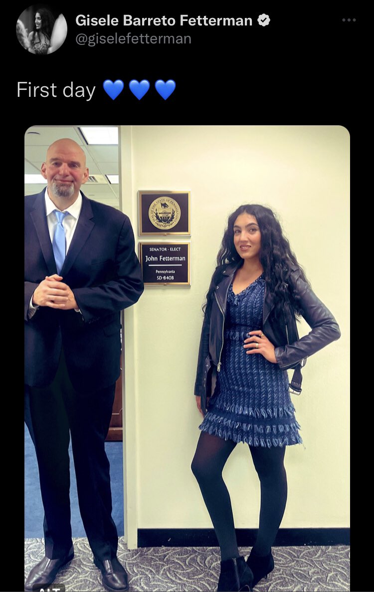 ColumbiaBugle's tweet image. Pennsylvania’s next Democrat Senator, and her husband John.