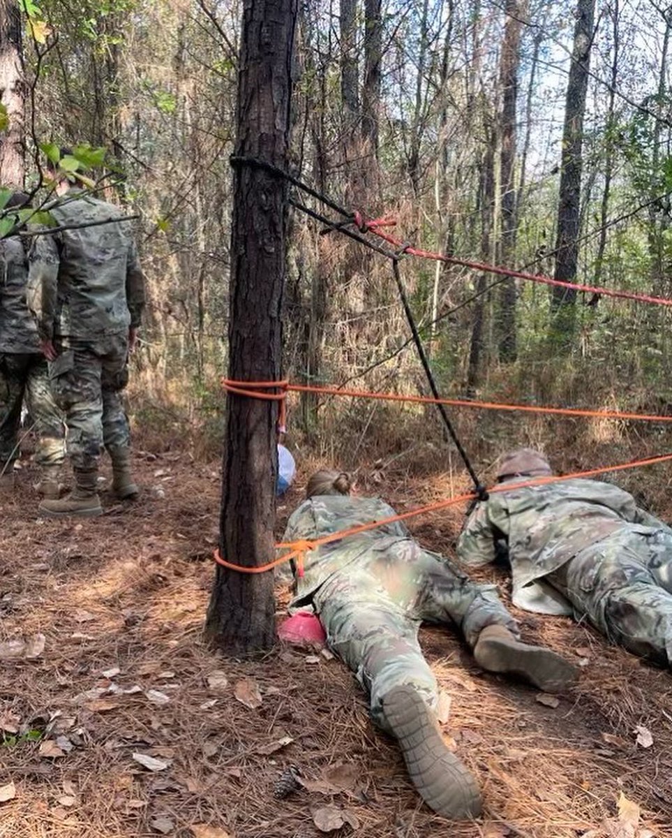 utc_rotc's tweet image. On November 3rd, the Mocs Battalion participated in a ropes course and team building lab. The cadets were able to exercise the skills needed to work as a team, and they had a fun time doing it!