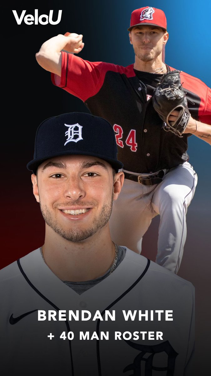 velouniversity's tweet photo. Congratulations to @Brendan_White37 on being added to the @tigers 40 Man Roster this evening!! Much deserved #mlb #tigers @TheAthleticMLB @MLBPipeline @JonHeyman @Ken_Rosenthal @JeffPassan https://t.co/zdfQQooYq6