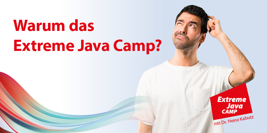 ExtremeJavaCamp's tweet image. Du fragst dich warum man das #ExtremeJavaCamp zu besuchen sollte? Kein Problem, wir helfen dir!
Du erlebst geballte Ladung #Java durch unseren Experten @heinzkabutz, eine Vielzahl von Lernvideos und einen einwöchigen Intense-Kurs! Überzeugt?
Klicke hier: ow.ly/kFuo50KQ1gA