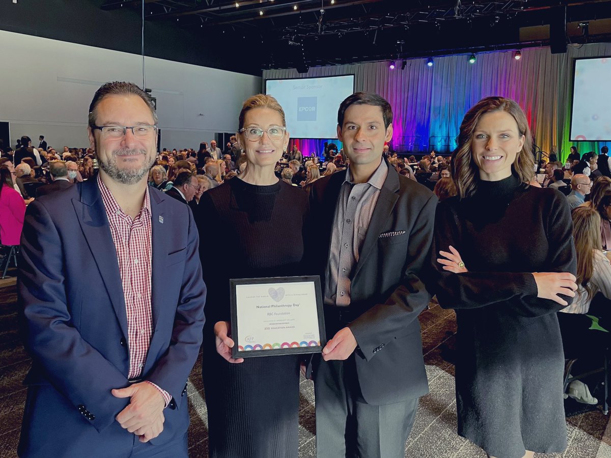 Thrilled to join <a href="/NorQuest/">NorQuest College</a>’s nominees for #NationalPhilanthropyDay here with winners from <a href="/RBC/">RBC</a> <a href="/yegrotary/">Rotary Club Edmonton</a> <a href="/norQuestSA/">SANQC</a>. Congratulations all! #npdyeg