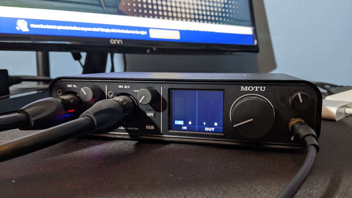 Scott J. Waldron on X:  I released a video on my  tech channel about the Motu M2 audio interface. I've been using it since  late 2020 without issue. Basically it replaces