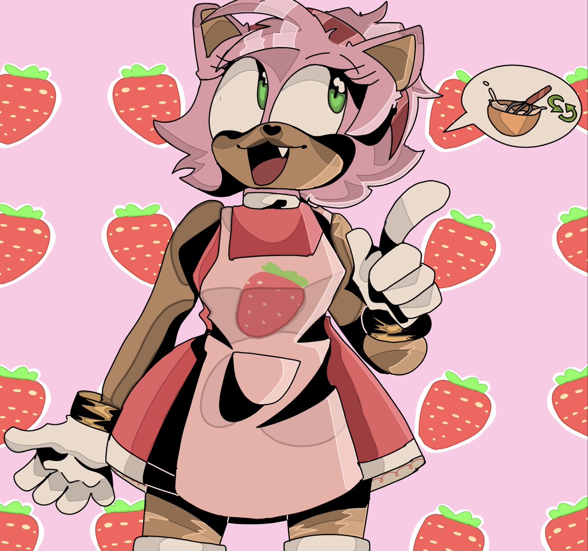 Werehogmiles's tweet photo. Our queen, Amy Rose! #sonic #amyrose #sonicthehedgehog #art #digitalart #pleasekillme https://t.co/hYkulI0Wum