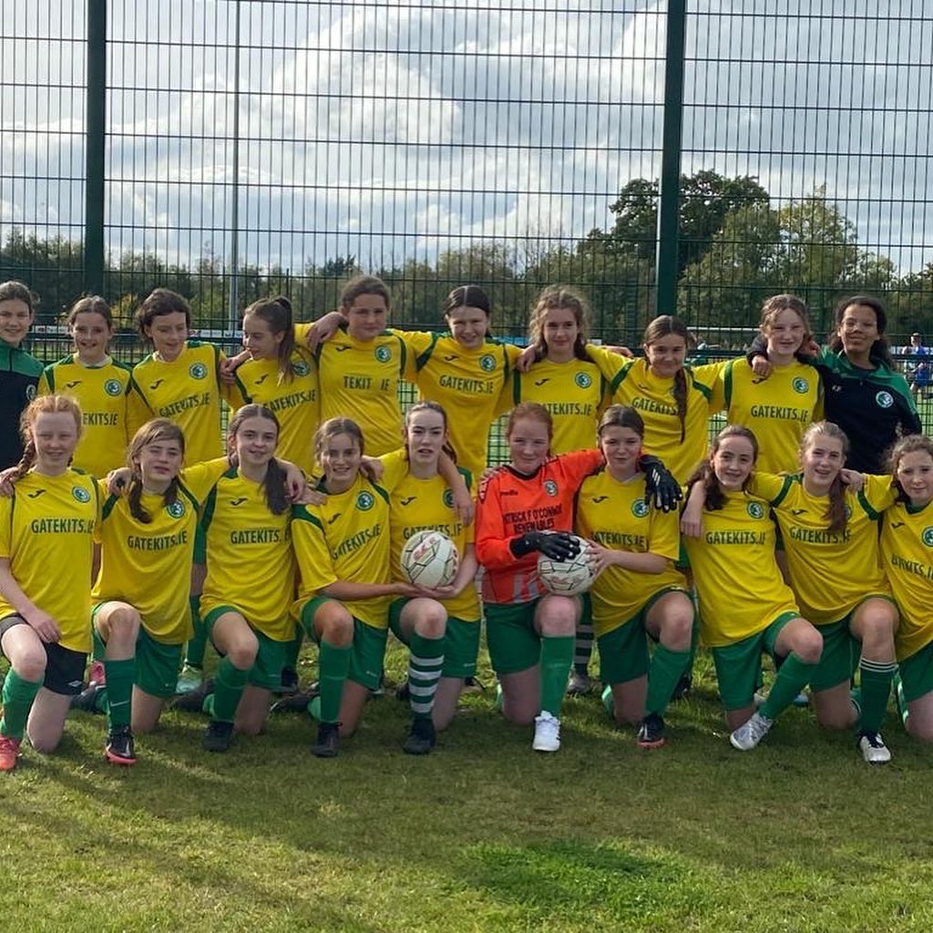 KilcockCeltic's tweet photo. This Saturday the Kilcock Celtic Under 13 & 15 girls are in cup finals against Sallins Celtic & Rathangan FC respectively.
Both matches will be held at the Kilcullen Astro Pitch with the Under 13 game kicking off at 11:30 AM whilst the Under 15 match will kick off at 13:00 PM. https://t.co/xJowRJNmYU