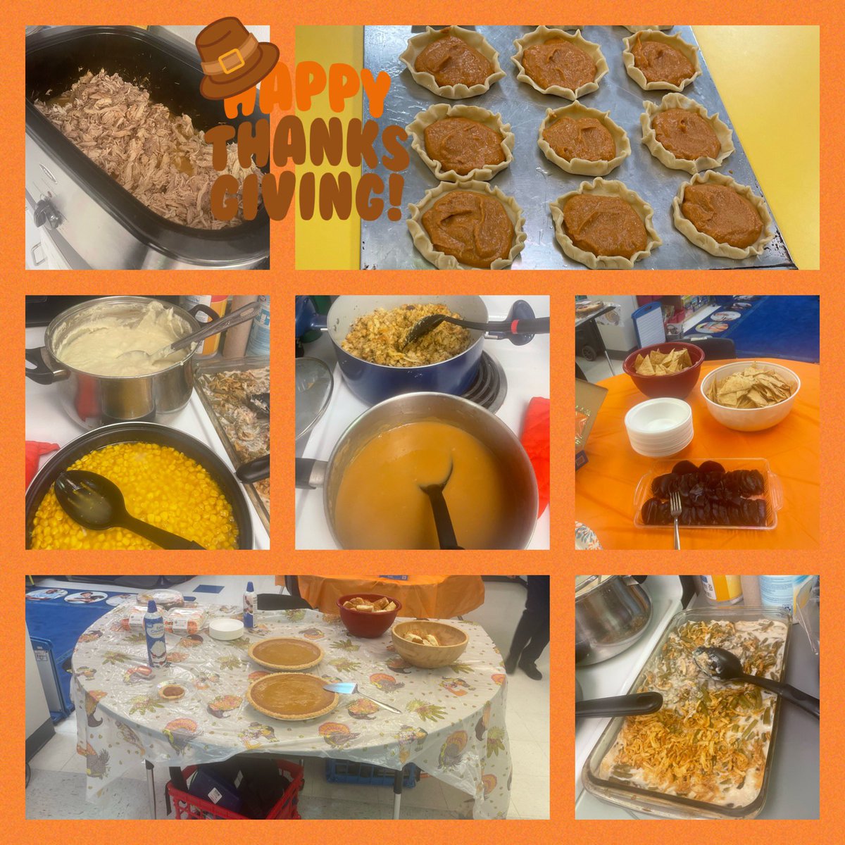 Our Annual Classroom Thanksgiving Luncheon 🦃 @MarthaCandy7 @KLUJAN_PDNES @PDN_Academy #FindTheArtInYourHeart #TeamSISD