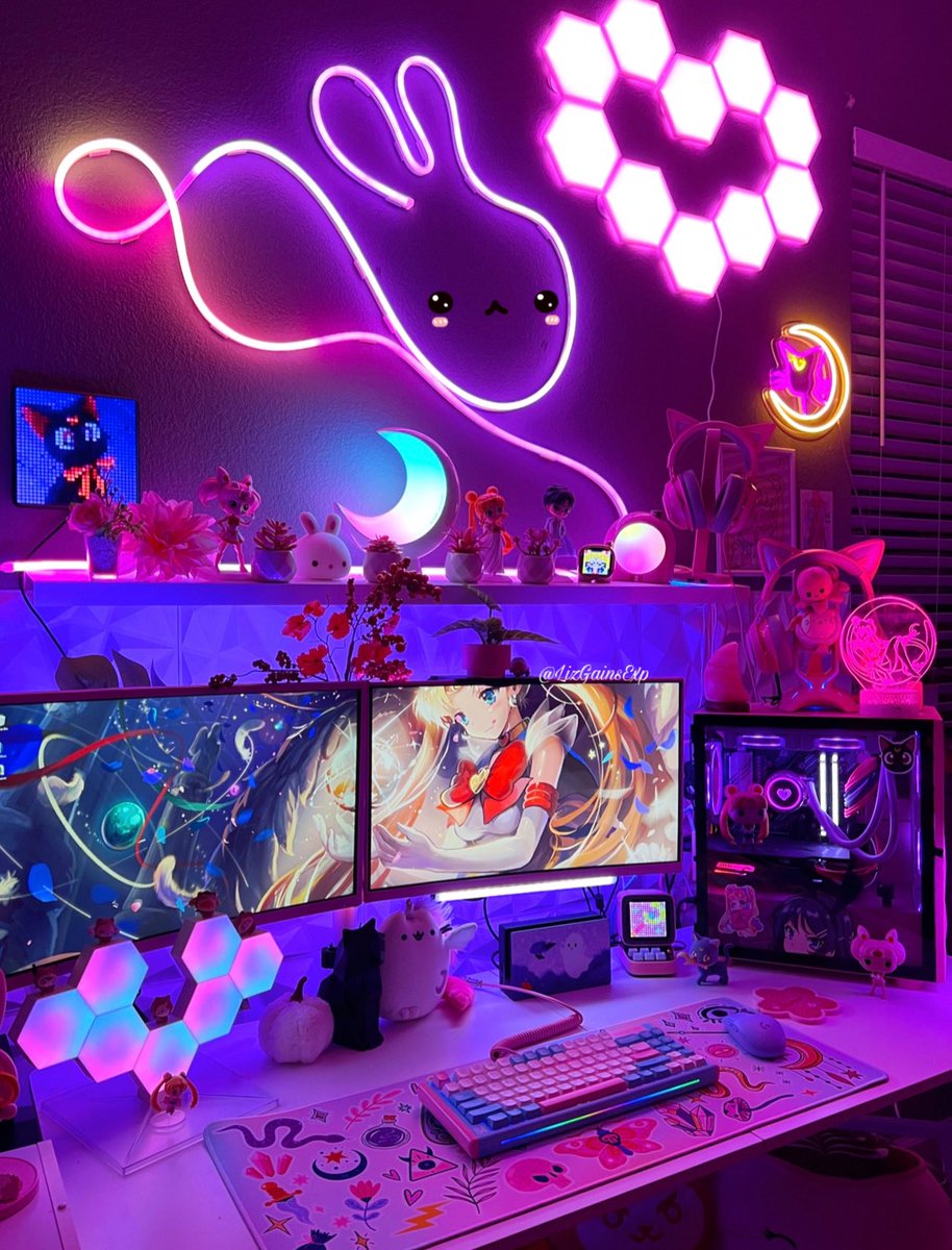 stream_tips's tweet photo. Today's inspiration 🤍

Setup by @lizgainsexp 

#gamingsetup  #streamsetup #streamingsetup #gamingaesthetic #streamingaesthetic #gaminggear   #pcgaming #gamingpc #streamingpc #pcsetup #rgb #rgblights https://t.co/7o8Dd8gqZN