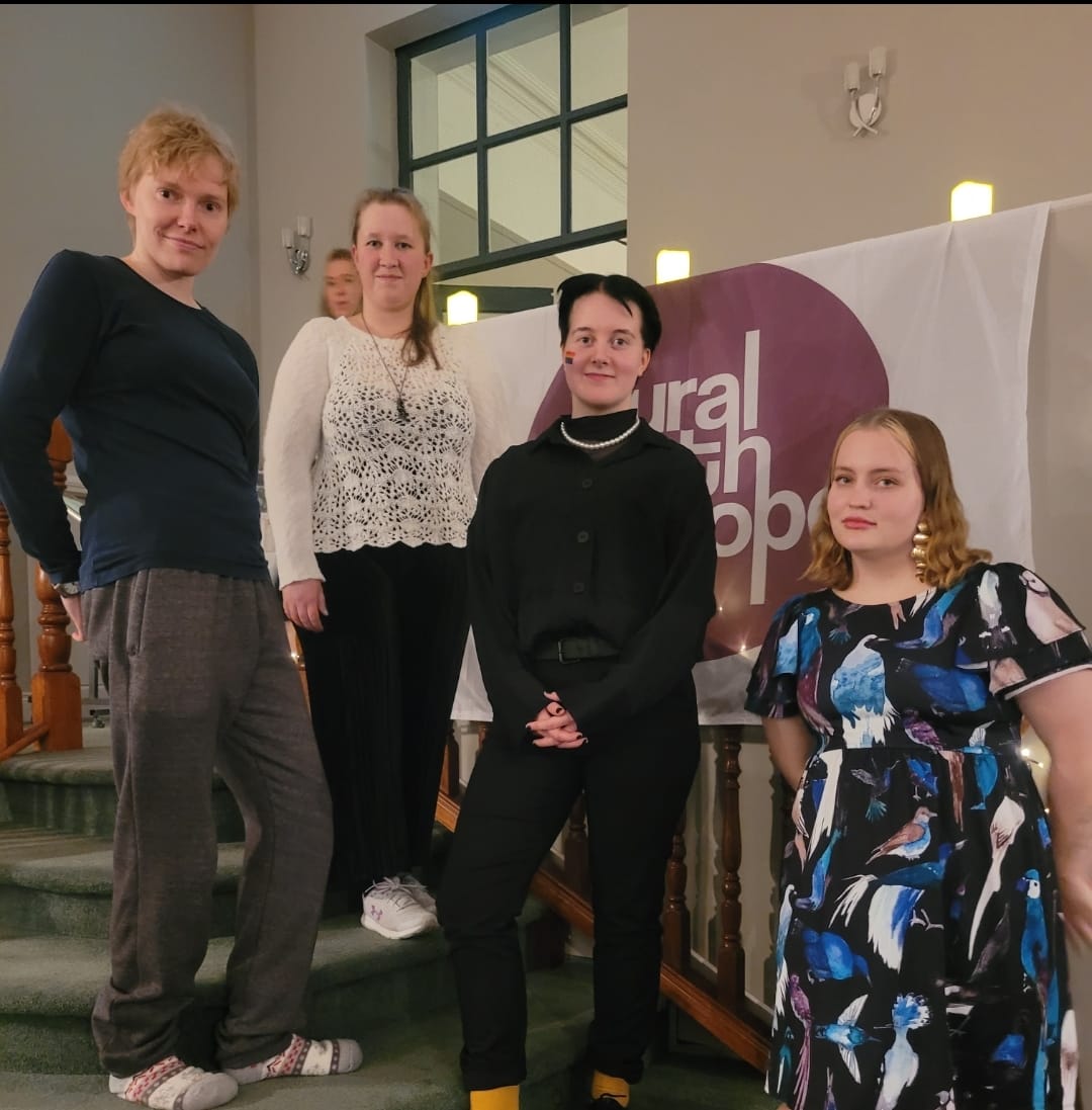 essihuhtamaki's tweet photo. Lovely week in Termofeckin, Ireland attending autumn seminar by @RYEurope ja @MacranaFeirme 5.-12.11.2022 ๐๐ฎ๐ช๐ณ๏ธโ๐๐ณ๏ธโโง๏ธ
"Building Bridges - Creating an LGBT+ Positive Europe"
#RuralOutLoud #WeAreRuralYouth https://t.co/cuvMHMnacG