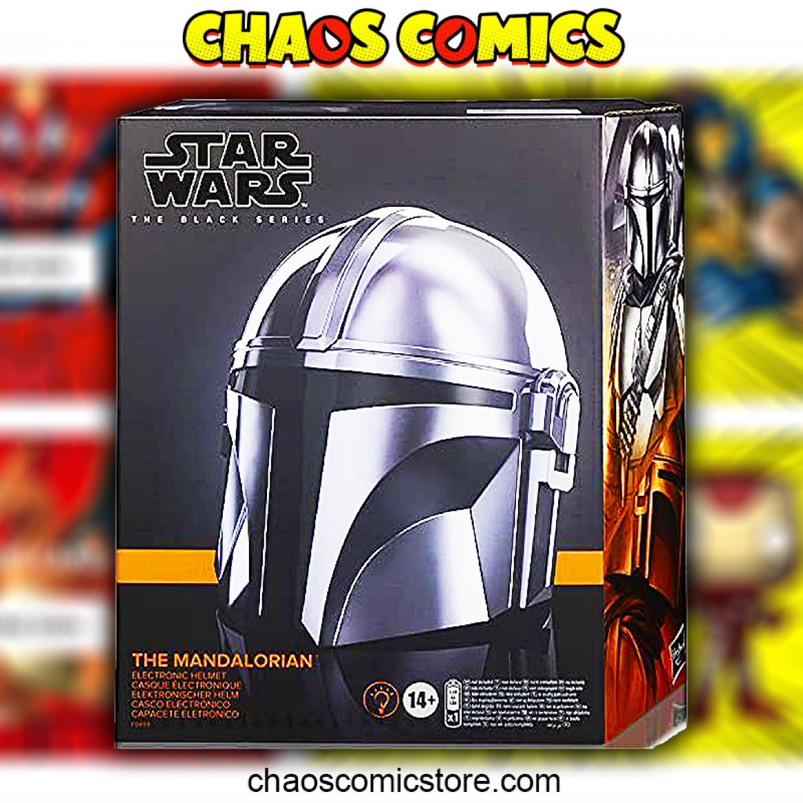 ChasingTheHobby's tweet photo. ANOTHER MANDALORIAN BLACK SERIES LIFE SIZE HELMET GIVEAWAY!!
Star Wars Black Series - Mandalorian Electronic Helmet, tactical light, interior lights. 

RT/LIKE/FOLLOW TO ENTER! 

Winner picked here in the replies on Dec 3rd!!
#starwars #mandalorian #mando #helmet #chaoscomics https://t.co/0LubEZbdcz