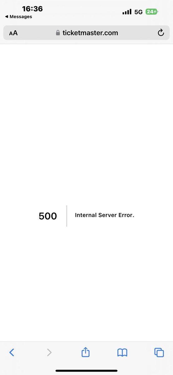 docstudent71's tweet photo. @Ticketmaster Now I get this…I give up! https://t.co/xr6JLZAc6V
