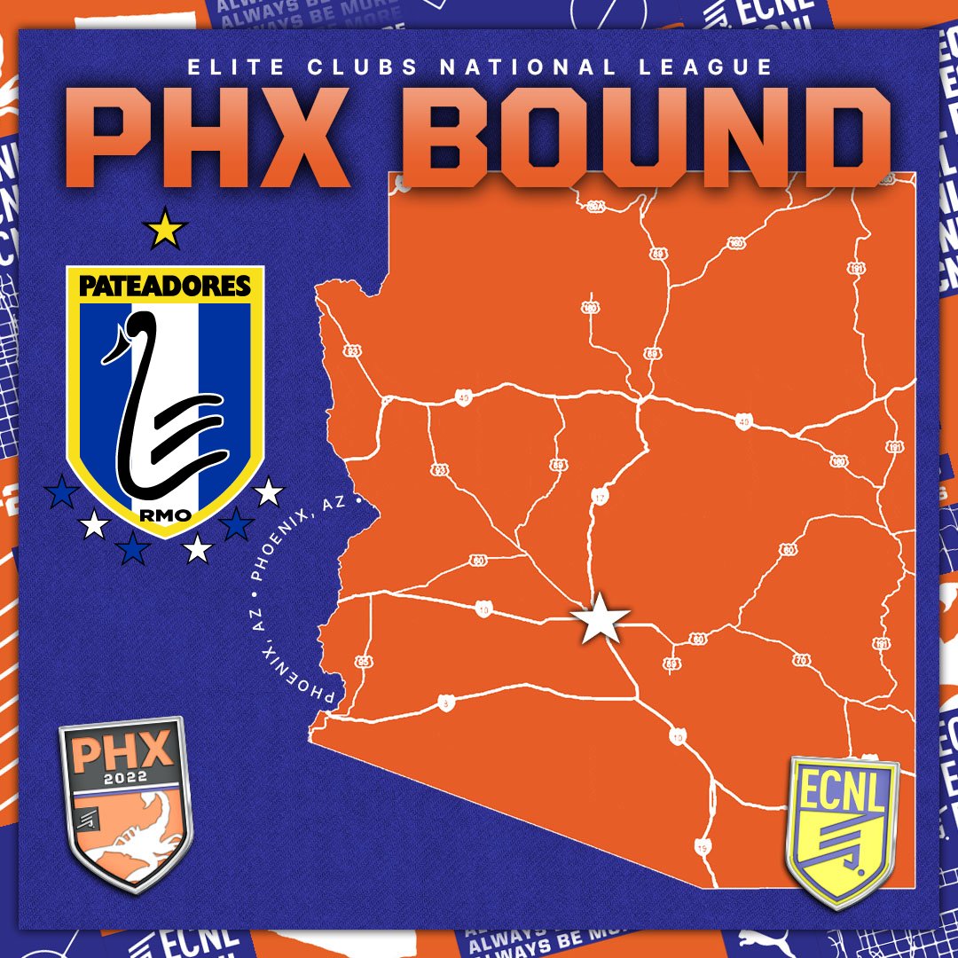 PATEADORES_'s tweet photo. Our ECNL Boys 2004/05, 2006, and 2007 teams head to Phoenix this weekend for the ECNL National Showcase event. Stay tuned! More info to come. And good luck boys!
#pateadores #patslife #pateadoressc #patsecnlboys https://t.co/KMziWVFqEx