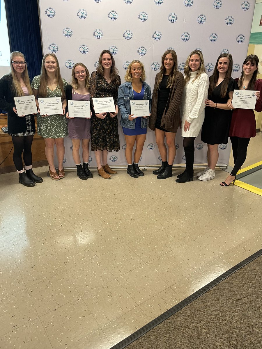 Congratulations to our newest member of the National Honor Society who were inducted this evening!