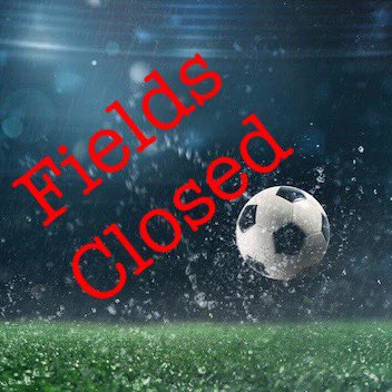Fields are closed today, Tuesday (11/15/2022) #bentonvilleprodigyfc