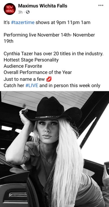 MAXIMUS TOUR ⚠️ WICHITA FALLS TEXAS 💥 https://t.co/5N2lSh6dAu<a href="/tag/photooftheday"class="tags"><span>#photooftheday</span></a><a href="/tag/model"class="tags"><span>#model</span></a><a href="/tag/photographer"class="tags"><span>#photographer</span></a><a href="/tag/booking"class="tags"><span>#booking</span></a><a href="/tag/wichitafallstx"class="tags"><span>#wichitafallstx</span></a>