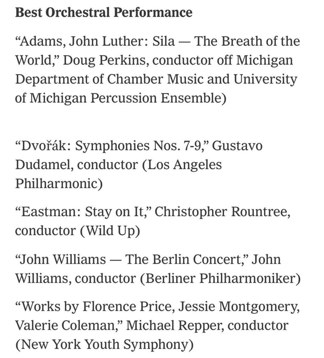 WildUp's tweet image. We are GRAMMY nominated for our recording of Julius Eastman’s “Stay On It”!