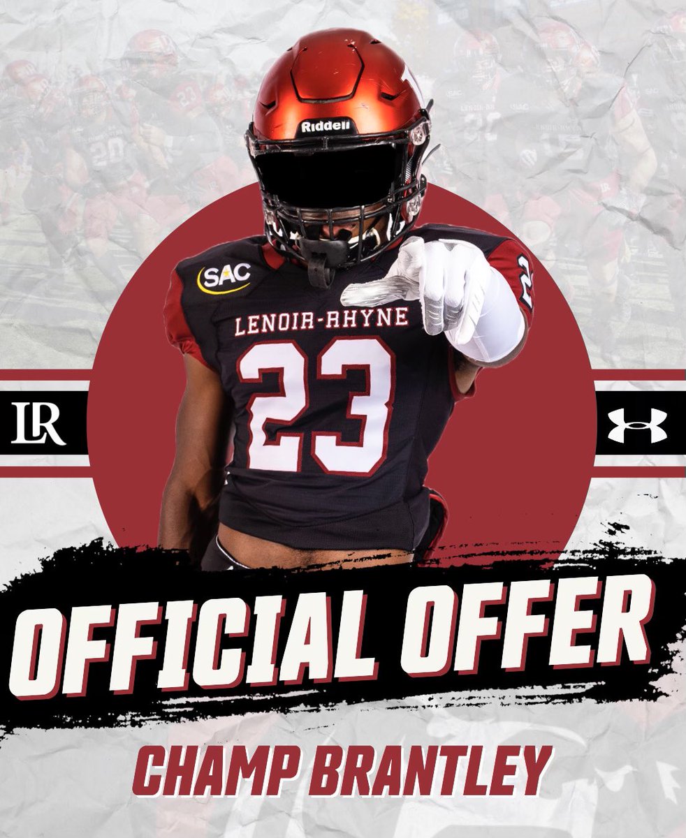 After a great conversation with <a href="/Coach_Chaffee/">Shawn Chaffee</a>. I’m blessed to receive an offer from Lenoir-Rhyne University! <a href="/RecruitGeorgia/">Recruit Georgia</a> <a href="/LRBearsFootball/">Lenoir-Rhyne Football</a> <a href="/lenoirrhyne/">Lenoir-Rhyne University</a>