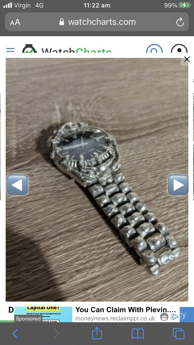DownloadFolder's tweet image. Ik its everyones favourite watch but I genuinely dream to own this one day its absolutely gorgeous