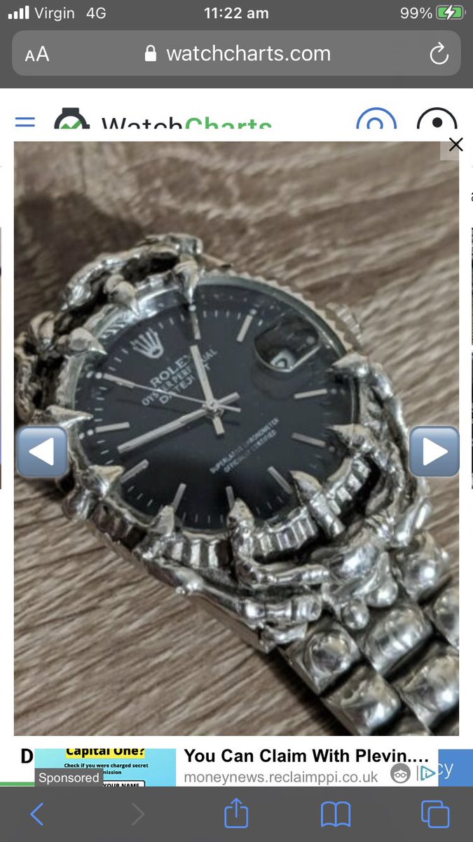 DownloadFolder's tweet image. Ik its everyones favourite watch but I genuinely dream to own this one day its absolutely gorgeous