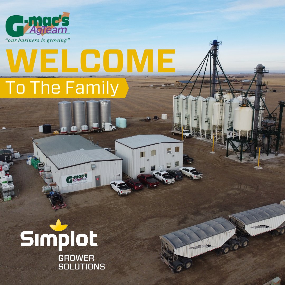 More exciting news! 🎉 We are thrilled to announce that the <a href="/SimplotCompany/">J.R. Simplot Company</a> has agreed to acquire @GMacsAgTeam in Western Canada! 🙌 

G-Mac's AgTeam, welcome to the Simplot Grower Solutions family!

Learn more: simplot.com/company/news/j…
