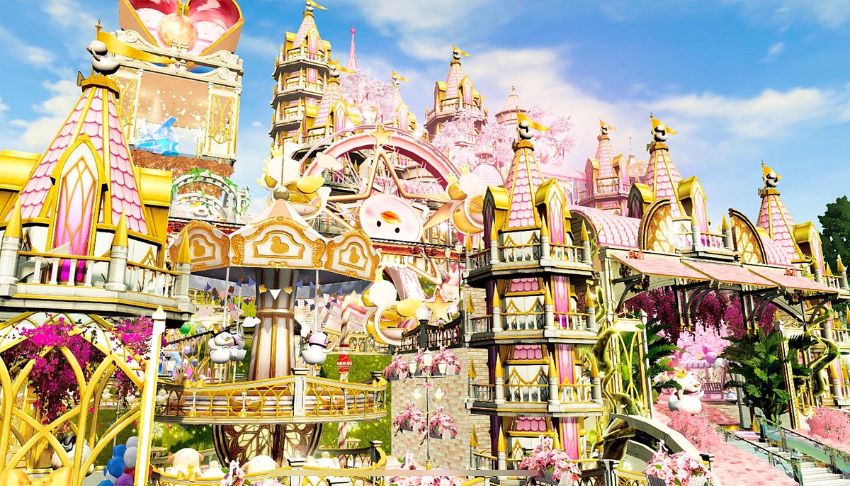 YIRTH97115's tweet photo. 遊園地作ってみました🎢🎡🎠🎪🏰
𓅹 𓈒 クワランドです𓅹 𓈒 
𓅿𓅿𓅿(*｀Д´*)ｸﾜｯ𓅿𓅿𓅿

 #ライフアフター建築 
 #ライフアフター
 #遊園地 https://t.co/14YC1WLZky