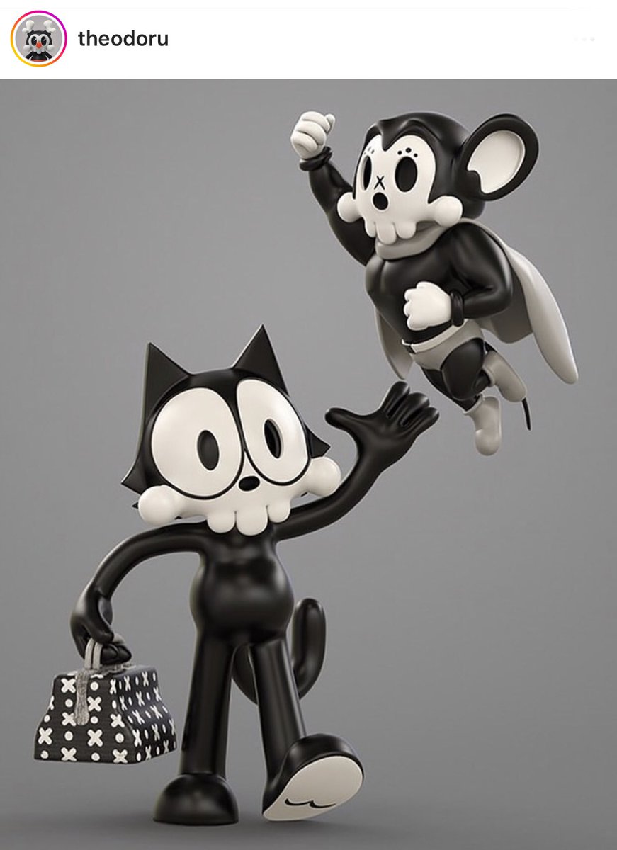 Gm, to the fans of street culture, collectible art toys and streetwear. We start the day with a super hero.. and coffee ☕️ 
#NFTs #streetwear #collectibleToys