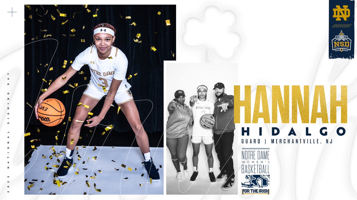 She’s Irish! ☘️

Welcome home, <a href="/HannahHidalgo/">Hannah Hidalgo</a>!

#GoIrish☘️