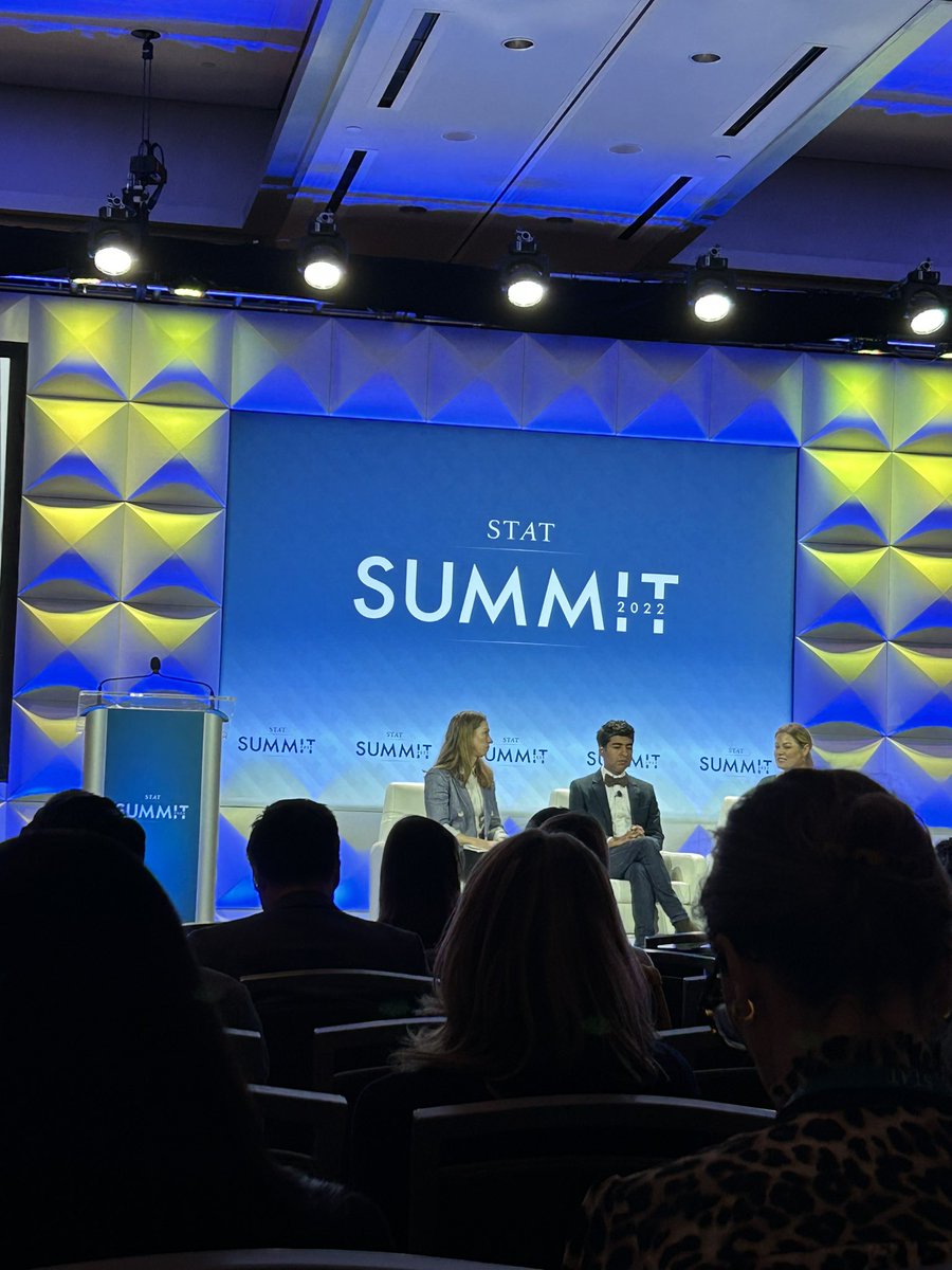 Really important conversation about the state and future of #reproductivehealth at #STATSummit ft. <a href="/ChelseaClinton/">Chelsea Clinton</a>, @DrKBrandi and <a href="/neel_shah/">Neel Shah, MD</a> <a href="/mavenclinic/">Maven Clinic</a>