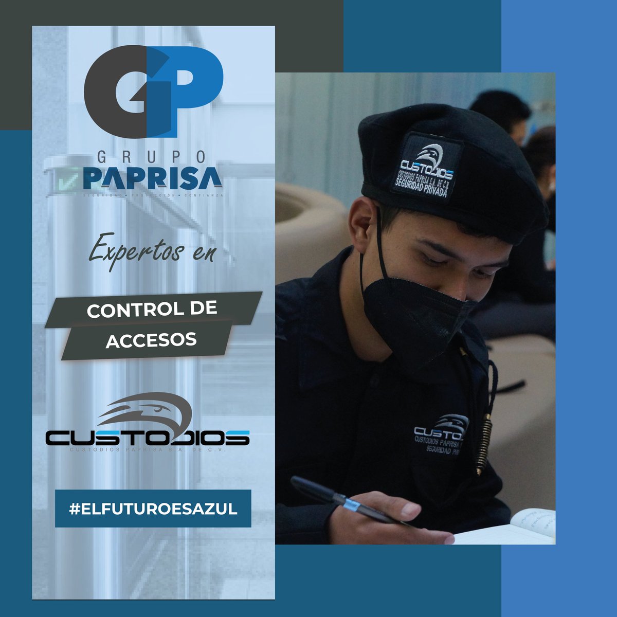 grupopaprisaof's tweet photo. Somos un equipo de profesionales con mucha experiencia en el campo de la seguridad. 

Ofrecemos una amplia variedad de servicios desde control de acceso con guardias de seguridad privada.

También servicios especiales para empresas, hospitales y todo tipo de requerimientos. https://t.co/zmC24zc9uM