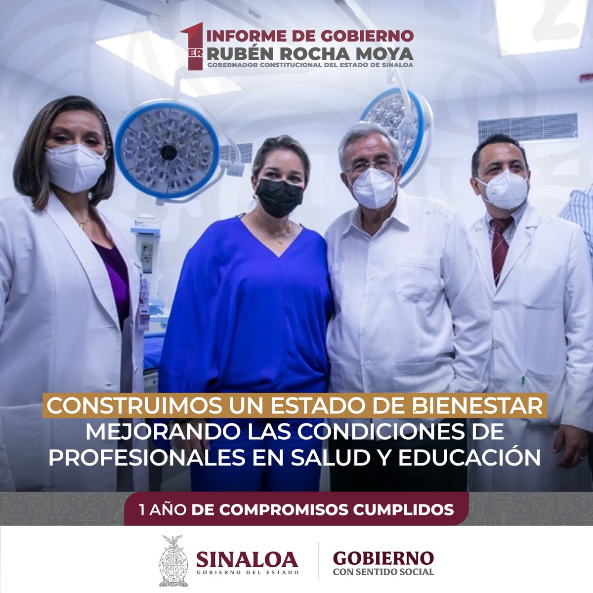 sinaloagobmx's tweet photo. Un gobierno que responde a las y los sinaloenses, es una administración con disciplina, eficiente y de profundo sentido social.
Ver más: https://t.co/KGxmmXhf0V
#1ERInformeRocha
#TransformandoSinaloa
#UnAñoDeCompromisosCumplidos
#GobiernoConSentidoSocial https://t.co/7meQThQMZG