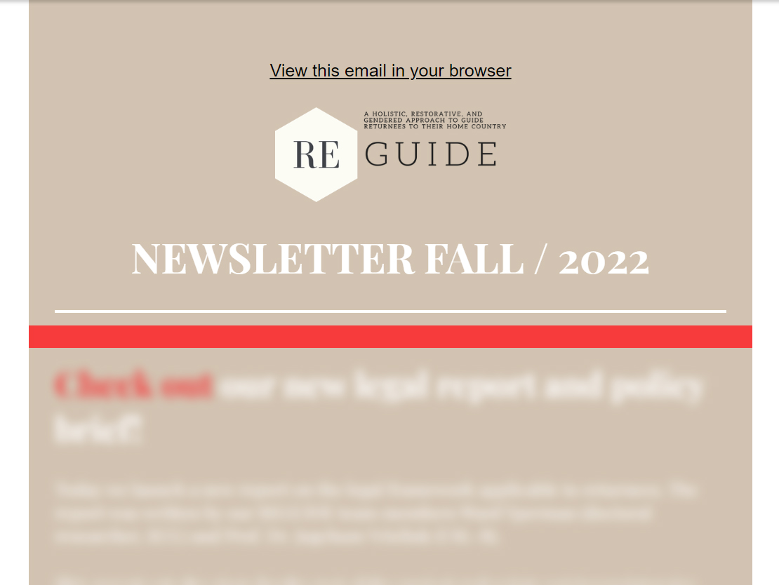 Reguide_'s tweet image. We are pleased to announce that the fall edition of our REGUIDE Newsletter will be released tomorrow! Don't miss out and sign up now to receive our newsletter : eepurl.com/hZlnh1
#newsletter #REGUIDE