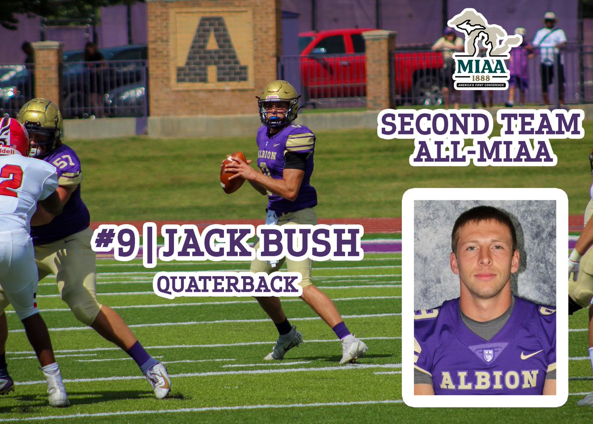 AlbionFootball's tweet photo. Second Team All Conference! #PPP https://t.co/QF2vrkaCrh