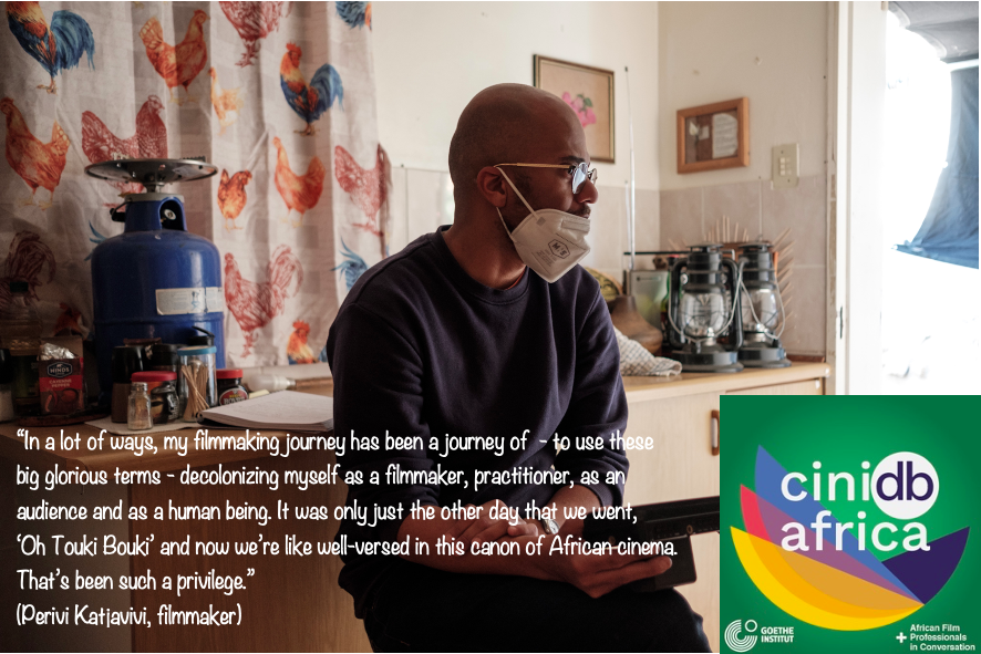 Soon on a #cinidbpodcast near you! #PeriviKatjavivi #filmmaker #Namibia #AfricanCinema #FilmCanon