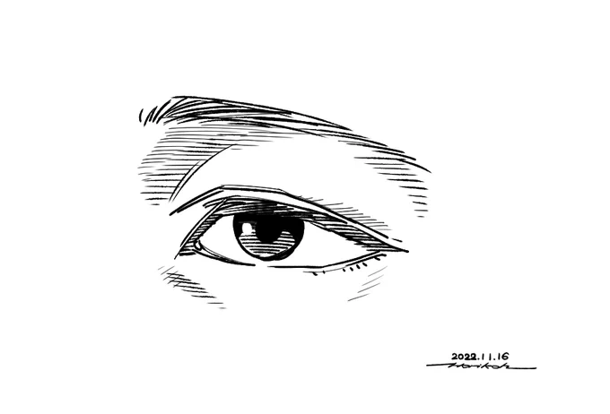#目の描き方 