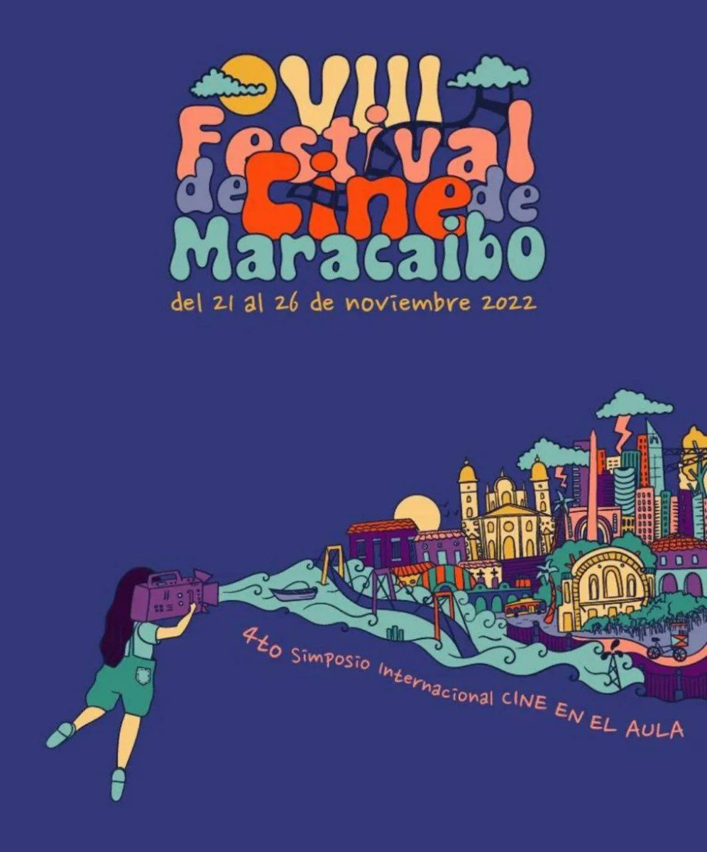 🎥 Nos complace sumarnos a la fiesta cinematográfica que se llevará acabo del 21 al 26 de noviembre en nuestra ciudad, en el marco de la VIII edición del Festival de Cine de Maracaibo.

#FestivalDeCineDeMaracaibo #FestivaldeCine #ManuelTrujilloDurán 
#Cultura #Audiovisual