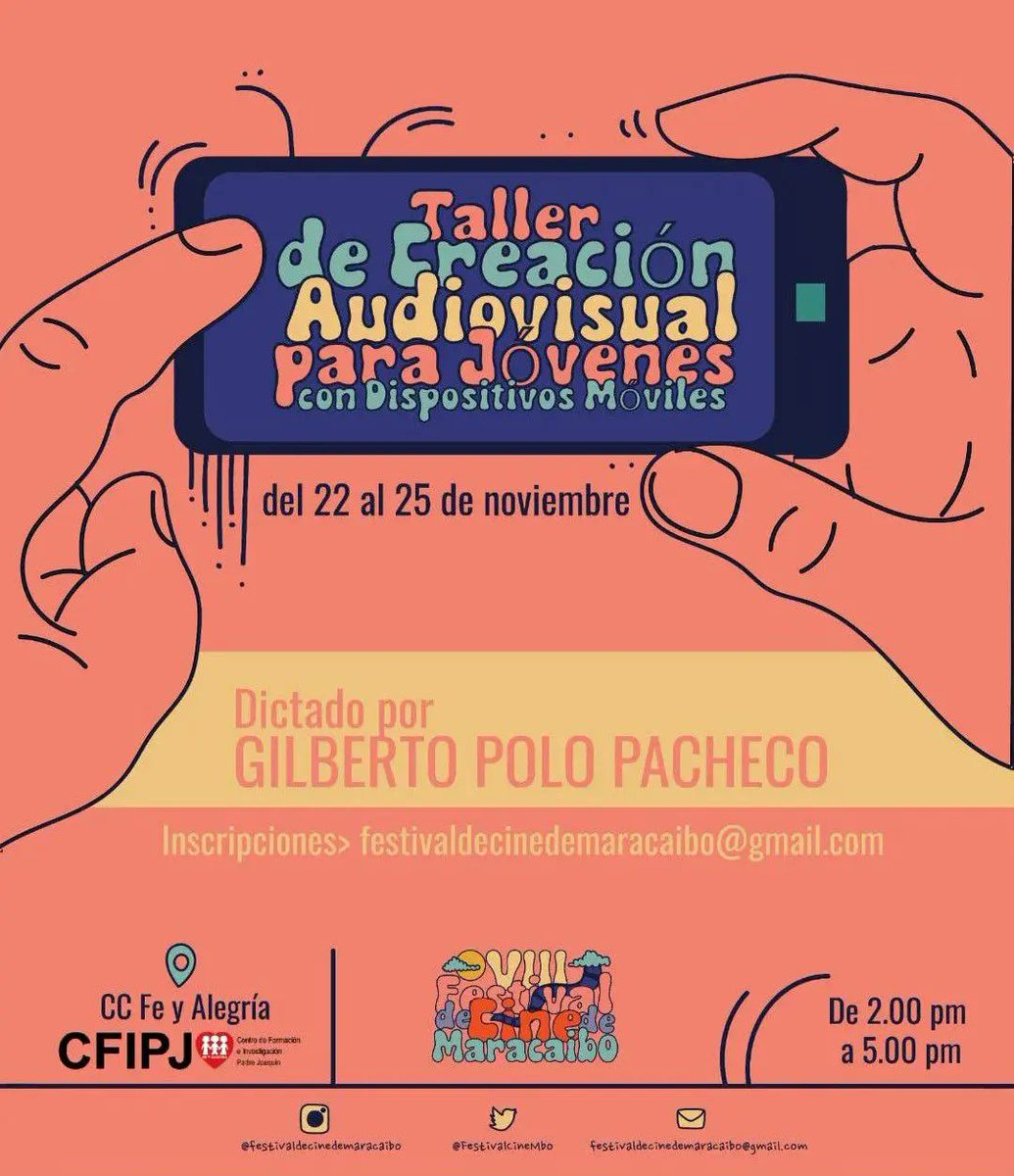 CineClubLUZ's tweet photo. 🎥 Nos complace sumarnos a la fiesta cinematográfica que se llevará acabo del 21 al 26 de noviembre en nuestra ciudad, en el marco de la VIII edición del Festival de Cine de Maracaibo.

#FestivalDeCineDeMaracaibo #FestivaldeCine #ManuelTrujilloDurán 
#Cultura #Audiovisual https://t.co/uN5aPqdjyl