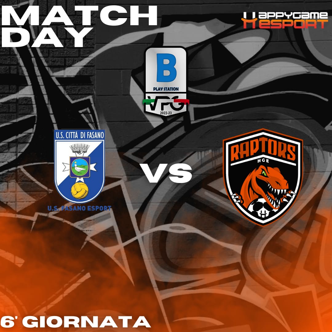 MATCH DAY

🏆 <a href="/OfficialVPG/">Virtual Pro Gaming</a> - ESPORTS CUP
🗓️ PRIMA FASE
🕥 21:30
🏡 🆚 <a href="/NapoliEsports/">Napoli_Esports_Official</a>

🏆 <a href="/OfficialVPG/">Virtual Pro Gaming</a> - L3
🗓️ 15ª GIORNATA
🕥 21:45
✈️ 🆚 @WolfblueEsport

🏆 <a href="/OfficialVPG/">Virtual Pro Gaming</a> - L3
🗓️ 16ª GIORNATA
🕥 22:15
🏡 🆚 <a href="/FCBacoboys/">FC BacoBoys 🦇</a>

🏆 <a href="/VPGItaly/">Virtual Pro Gaming Italy 🇮🇹</a> - B
🗓️ 6ª GIORNATA
🕥 22:30
🏡 🆚 @FasanoeUs