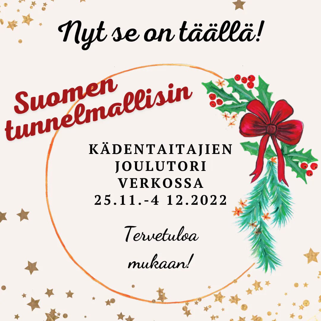 Alisa_Designs's tweet photo. Ensi viikolla avataan Joulutori verkossa ja myös Alisa Designs on mukana torilla https://t.co/mBAJnQCzjB