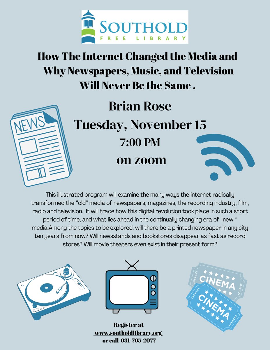 Southold Library tweet media