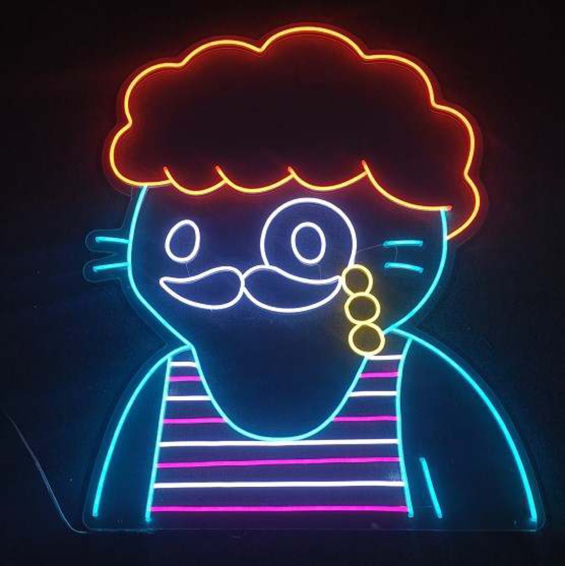 web3led's tweet photo. Todays sign of the day :
It isnβt our typical #BAYC sign, but Is the first ever @coolcatsnft we made in Neon!
#neoncats #neonapes #coolcat https://t.co/FSCQj38hGV
