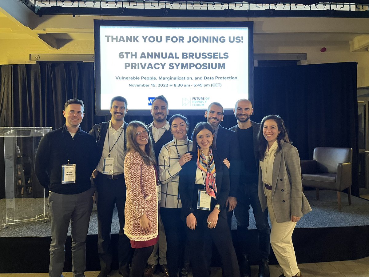 I cannot overstate how grateful I am to work w this team! ❤️We are learning &amp; growing together, we’re challenging entrenched thinking &amp; we’re pushing the community to be inclusive &amp; break thought patterns. Thanks to all who engaged at #BPS2022, by <a href="/futureofprivacy/">Future of Privacy Forum</a> &amp; <a href="/BPrivacyHub/">Brussels Privacy Hub</a>